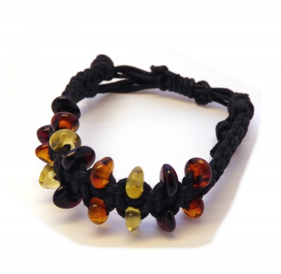 Amber Braided Bracelet